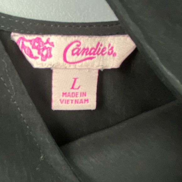 Candies Bar Back Dress in Black size Large - Picture 8 of 16